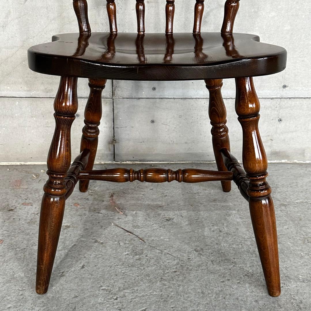 ✿飛騨産業✿ キツツキ ウィンザーチェア ダイニングチェア 木製 ヴィンテージ