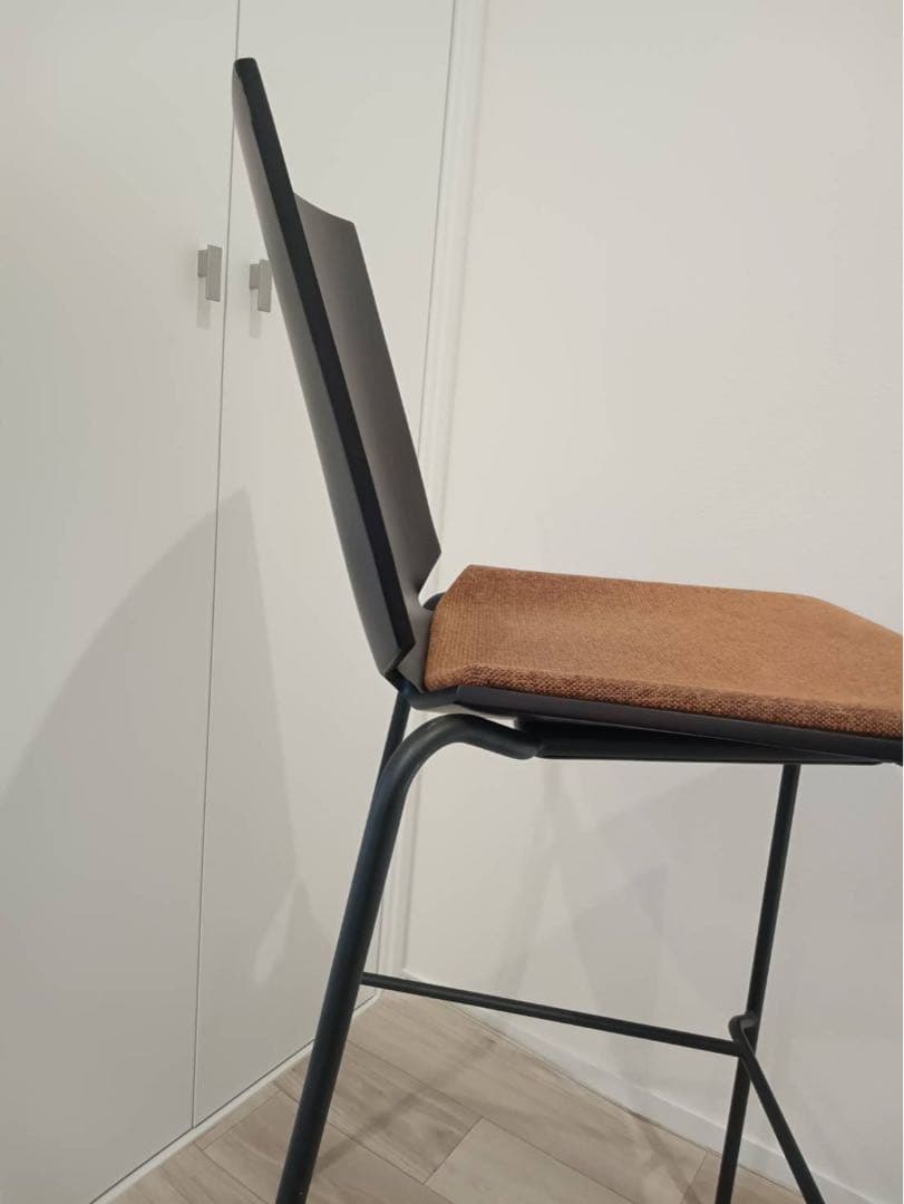 ③内田洋行/ウチダ ハイチェア ヘーゼル 背・座パッド付