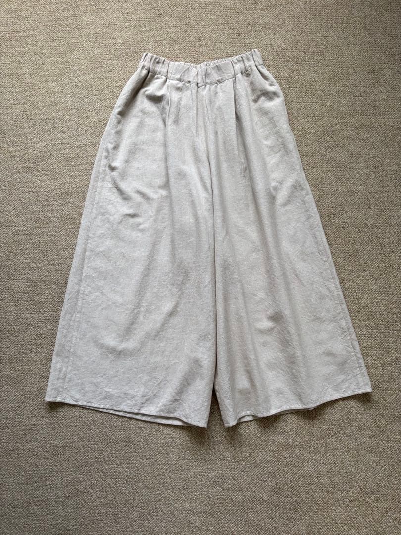 ヨーガンレール、ガウチョパンツ、柔らかい綿素材、M