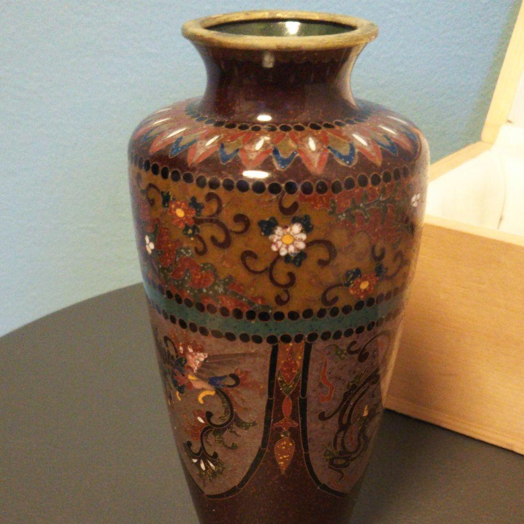 尾張七宝   花瓶   骨董品