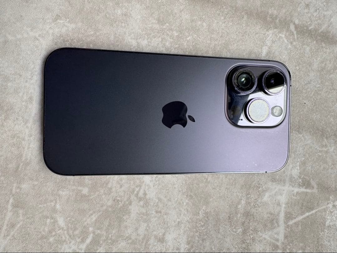 iPhone14pro 256GB ディープパープル　ジャンク品　SIMフリー版