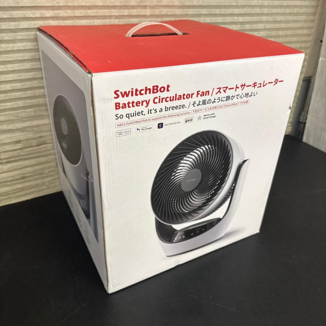 ☆SwitchBot　スマートサーキュレーター　W3800510　バッテリー式