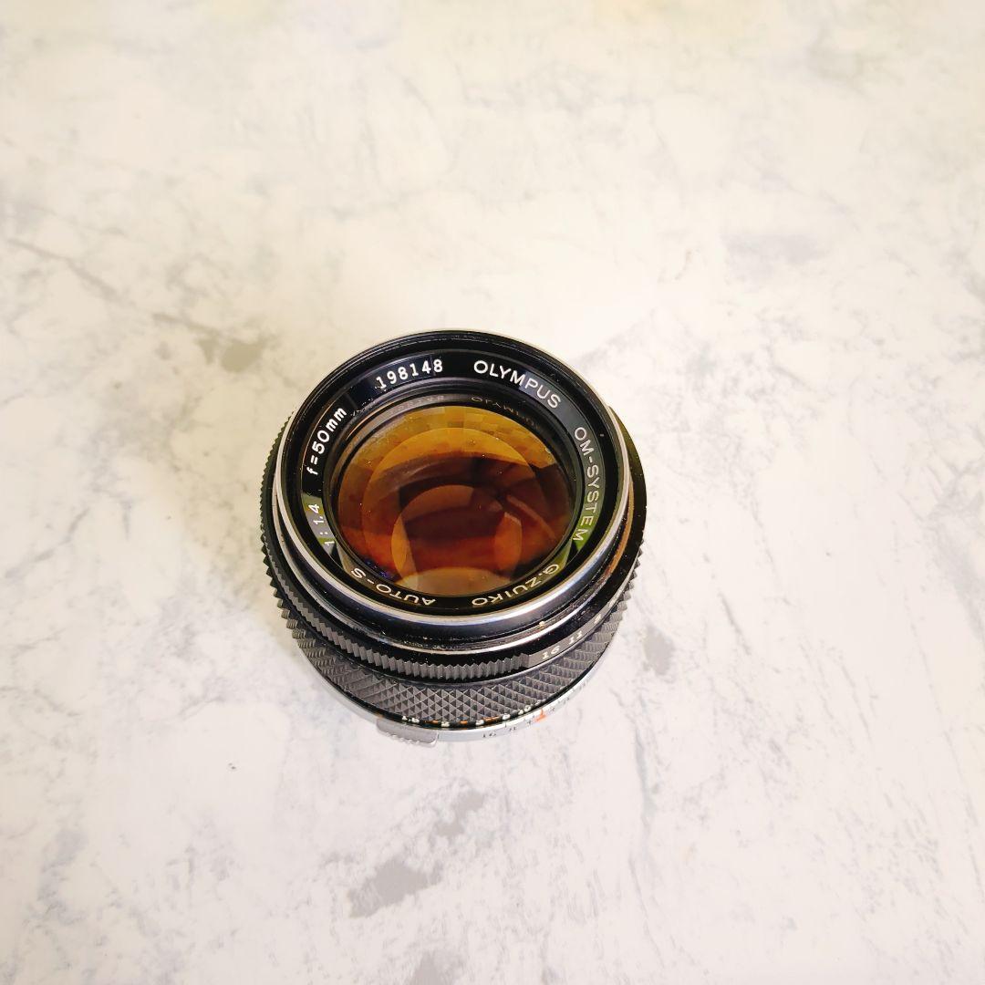 綺麗★ OLYMPUS G.ZUIKO AUTO-S 50mm F1.4 レンズ
