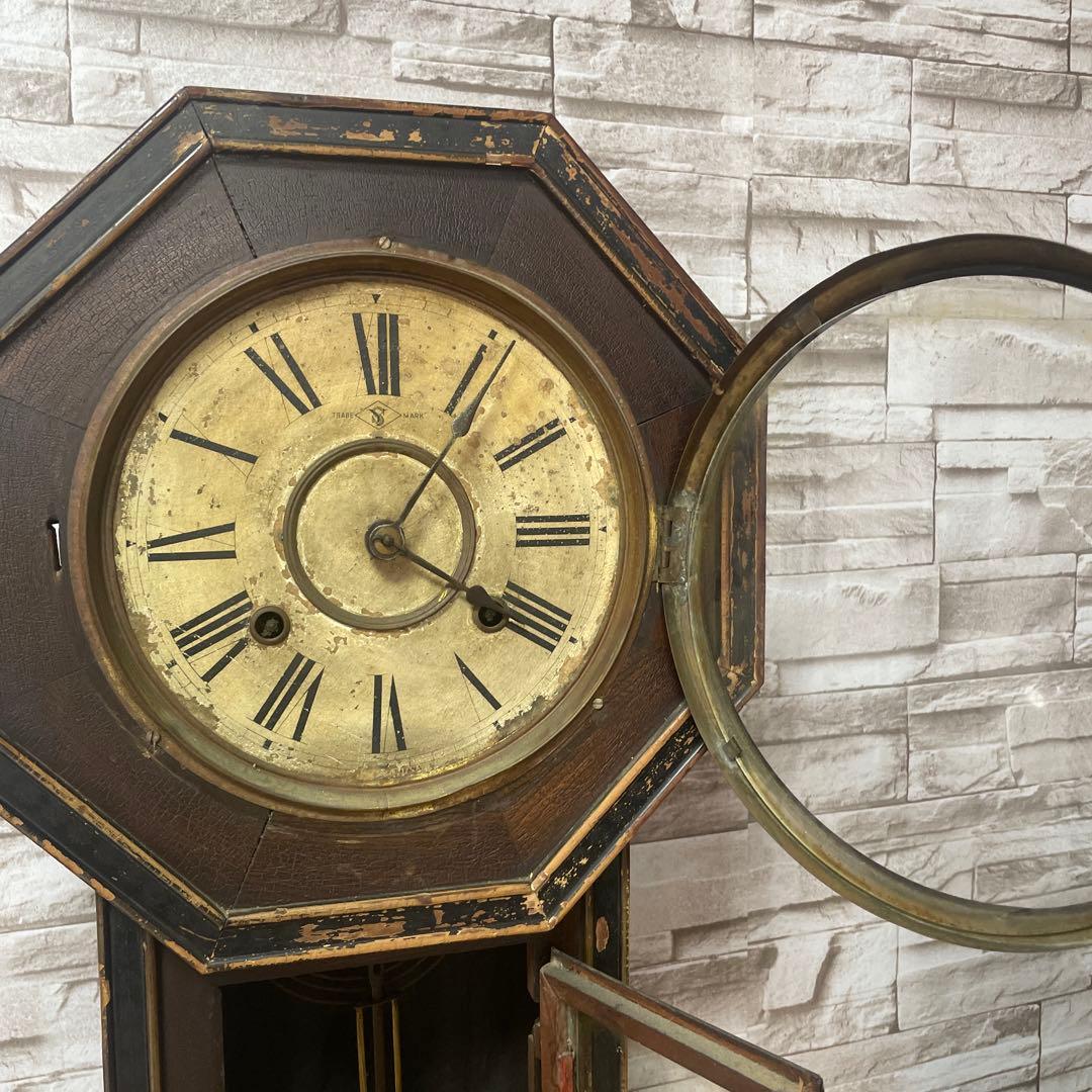 八角時計　昭和　レトロ