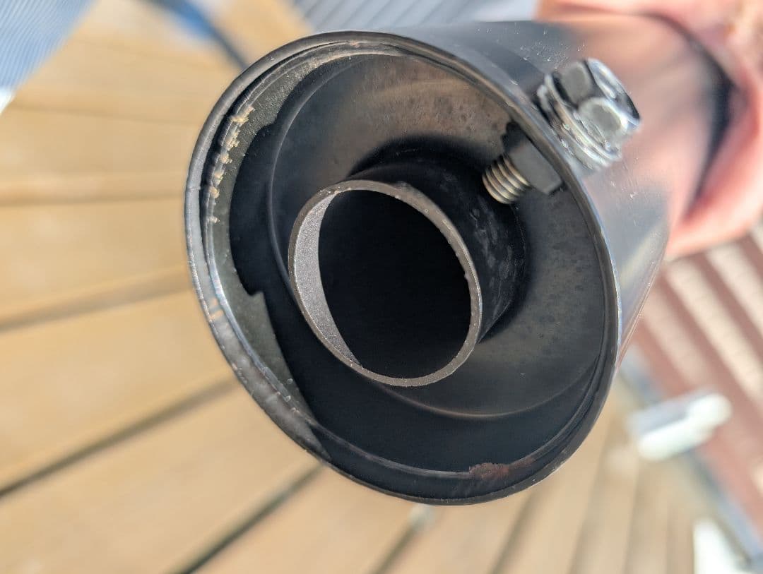 価格変更　Z900RS　ＤＪスーパーショート管　黒