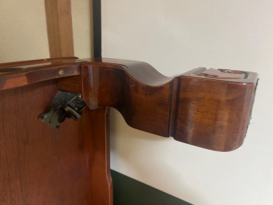 【美品】高級座卓 和机 120cm 天然木 彫刻脚 欅（けやき）調