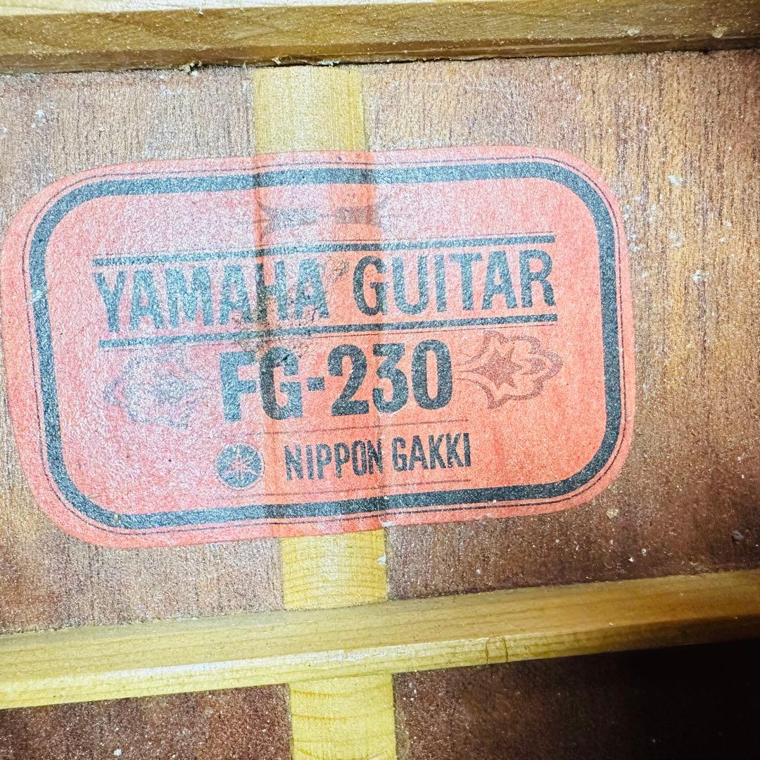 YAMAHA 12弦　赤ラベル　アコースティックギター　FG-230