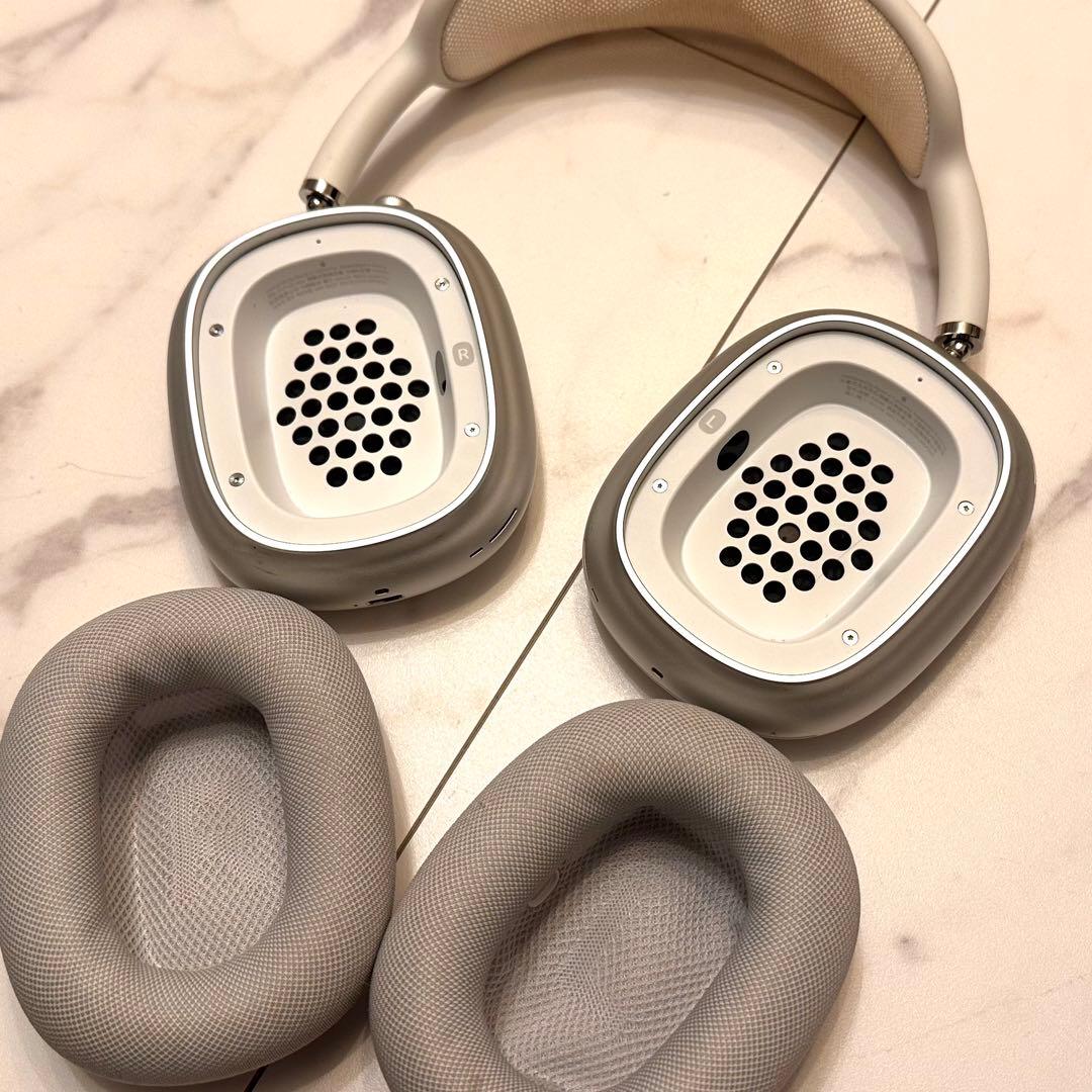【中古品】AirPods MAX スターライト シルバー