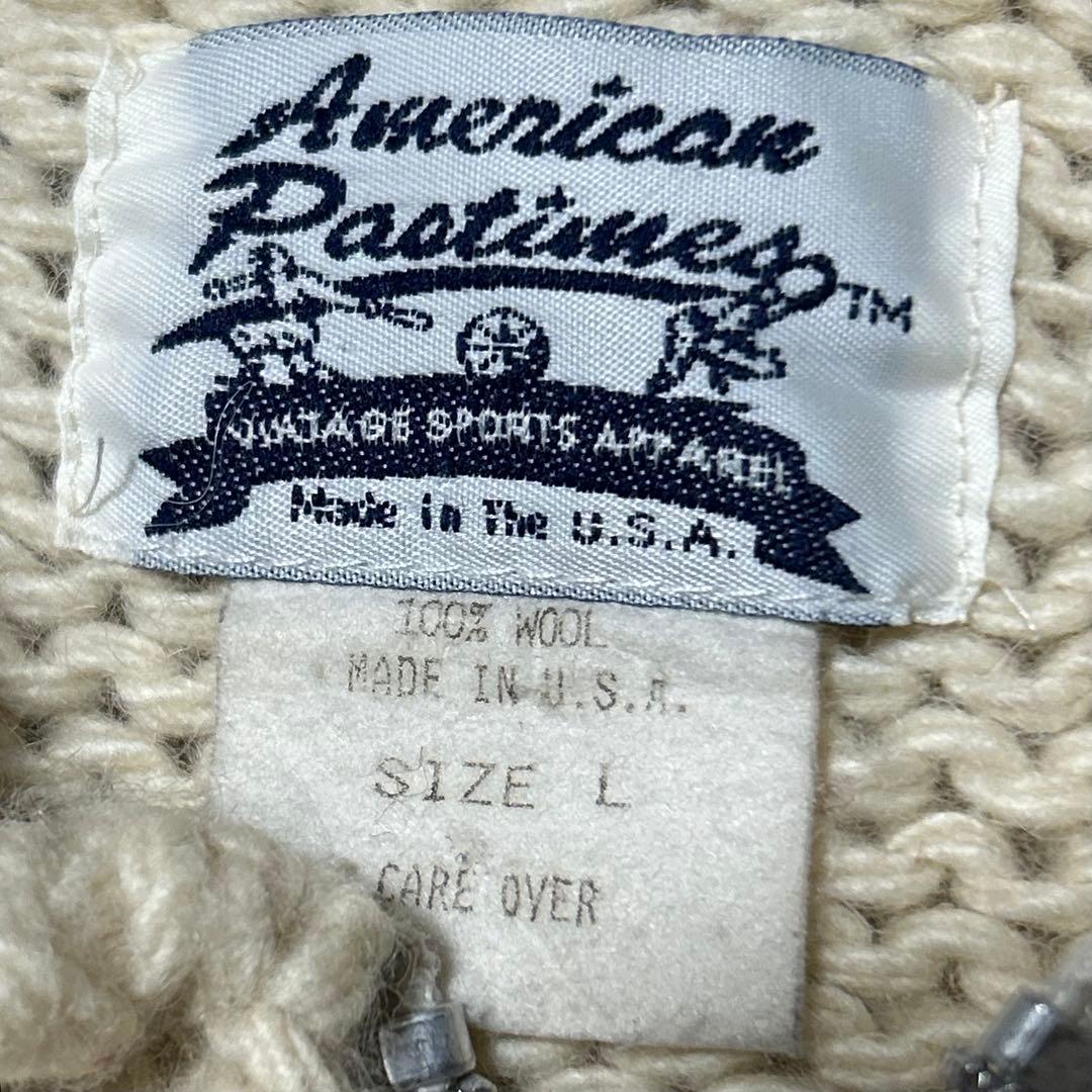 American Pastimesアメリカンパスタイム　カウチンセーター　USA