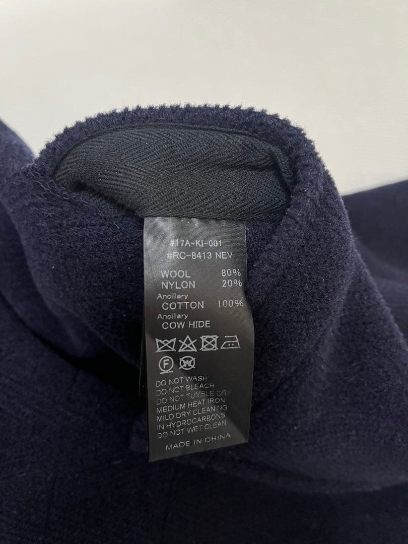 週末セール価格★Orcival オーシバル ダッフルコート ネイビー L