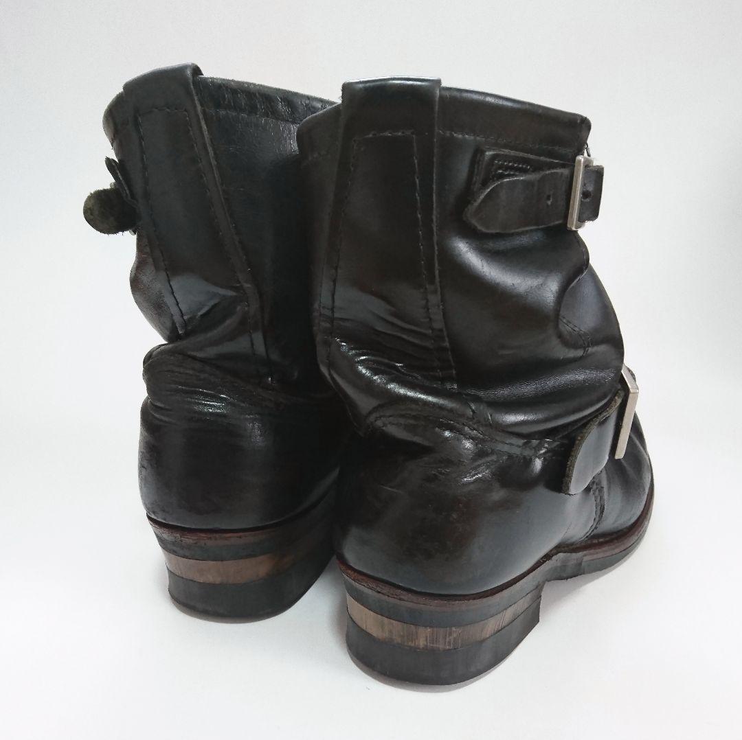 レッドウイング✨2976 ショートエンジニア ブーツ US7.5 黒 エイジング