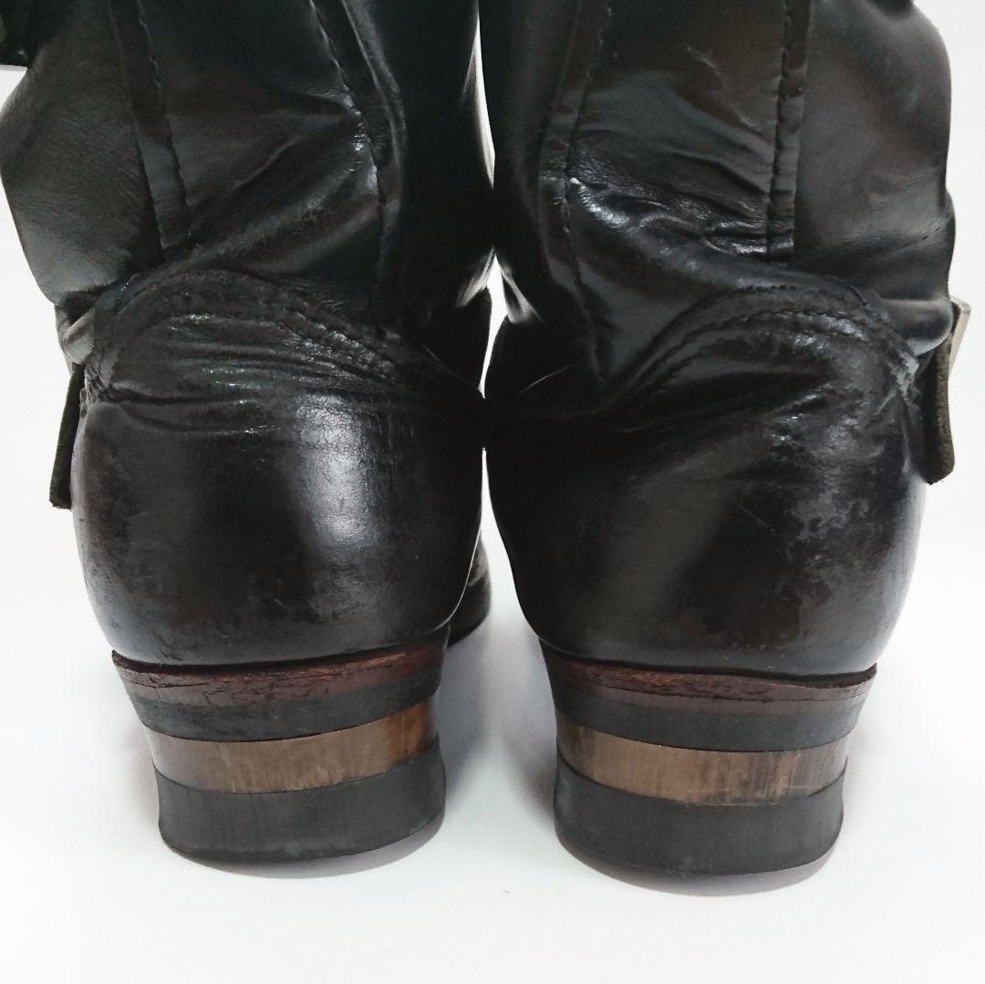 レッドウイング✨2976 ショートエンジニア ブーツ US7.5 黒 エイジング