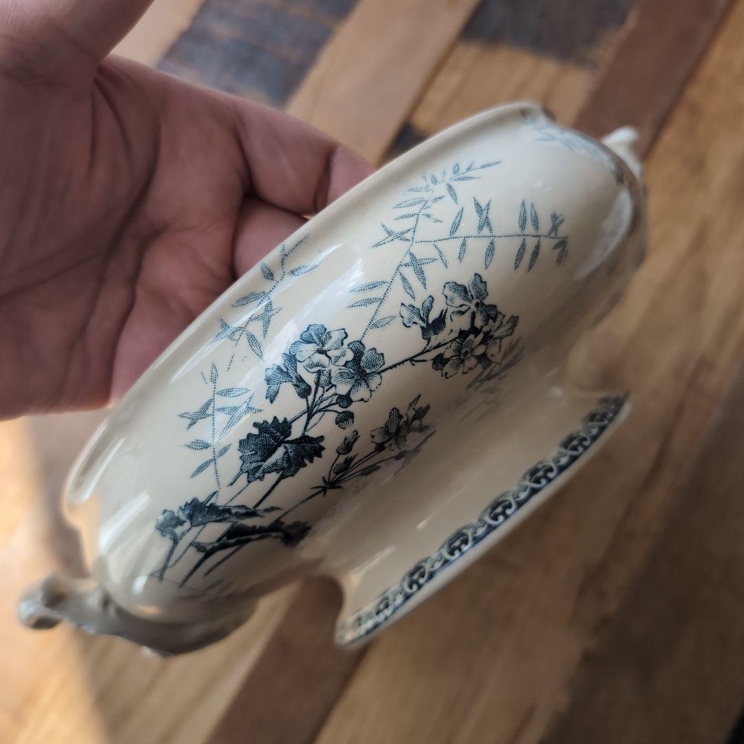 フランスアンティーク brocanteショワジールロワ窯 スーピエール