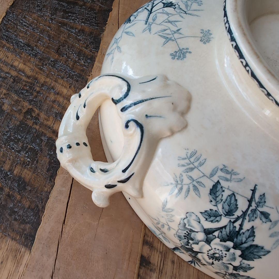 フランスアンティーク brocanteショワジールロワ窯 スーピエール