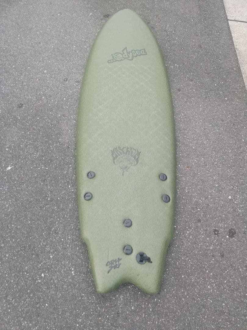 おじさんばいく  ODYSEA ソフトボード 5'5'' キャッチサーフ