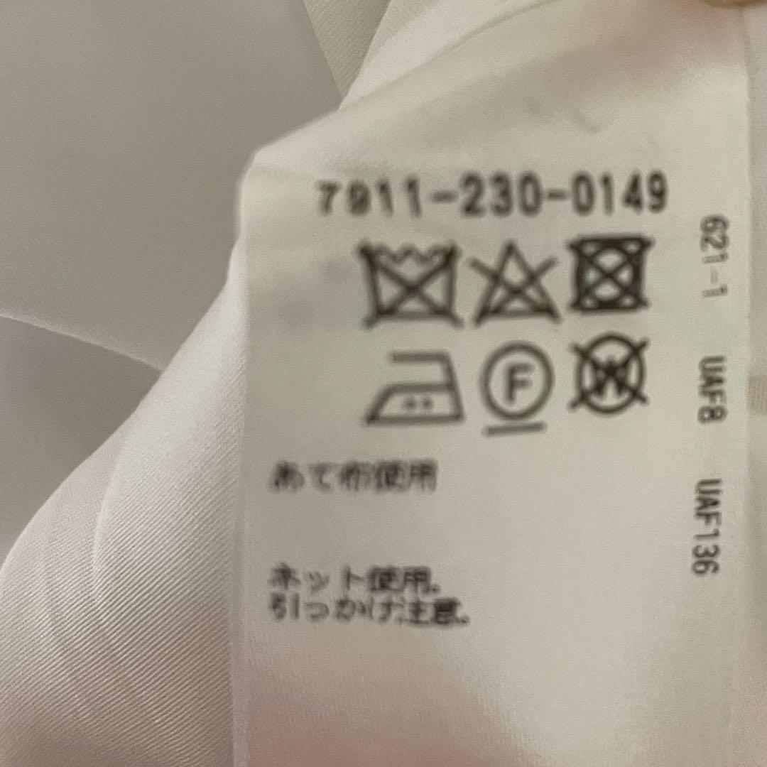 極美品 定価6.6万ブラミンク ブラウス シャツ 24SS ロゴ長袖 レギュラー