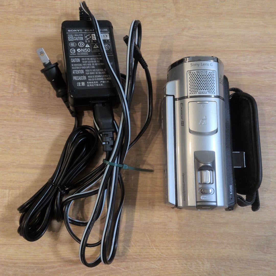 Sony Handycam HDR-CX500 本体 ワイドレンズ 三脚