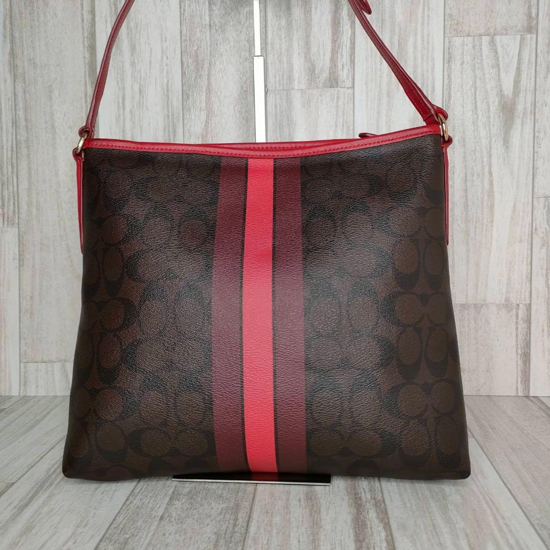 45 COACH コーチ　シグネチャー　ショルダーバッグ