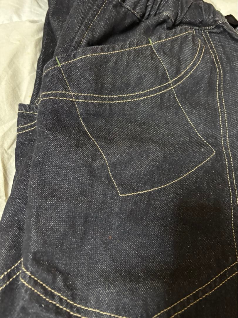 GO HEMP TRAVELER EASY PANTS ブラック　Mサイズデニム