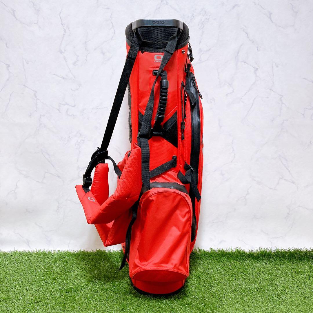 オジオ　軽量　スタンド式　リュック式　ゴルフクラブケース　キャディーバッグ
