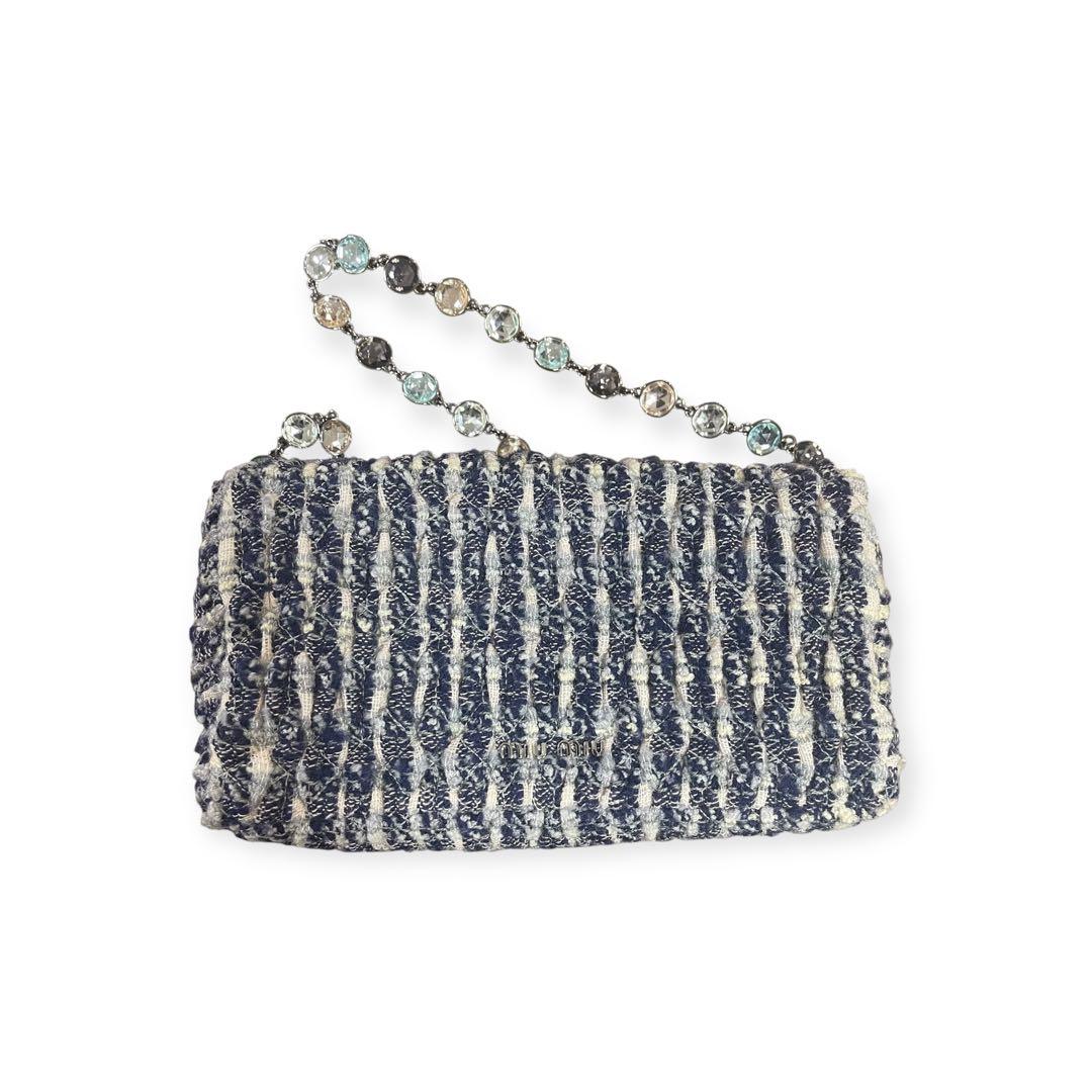 miumiu ツイードハンドバック