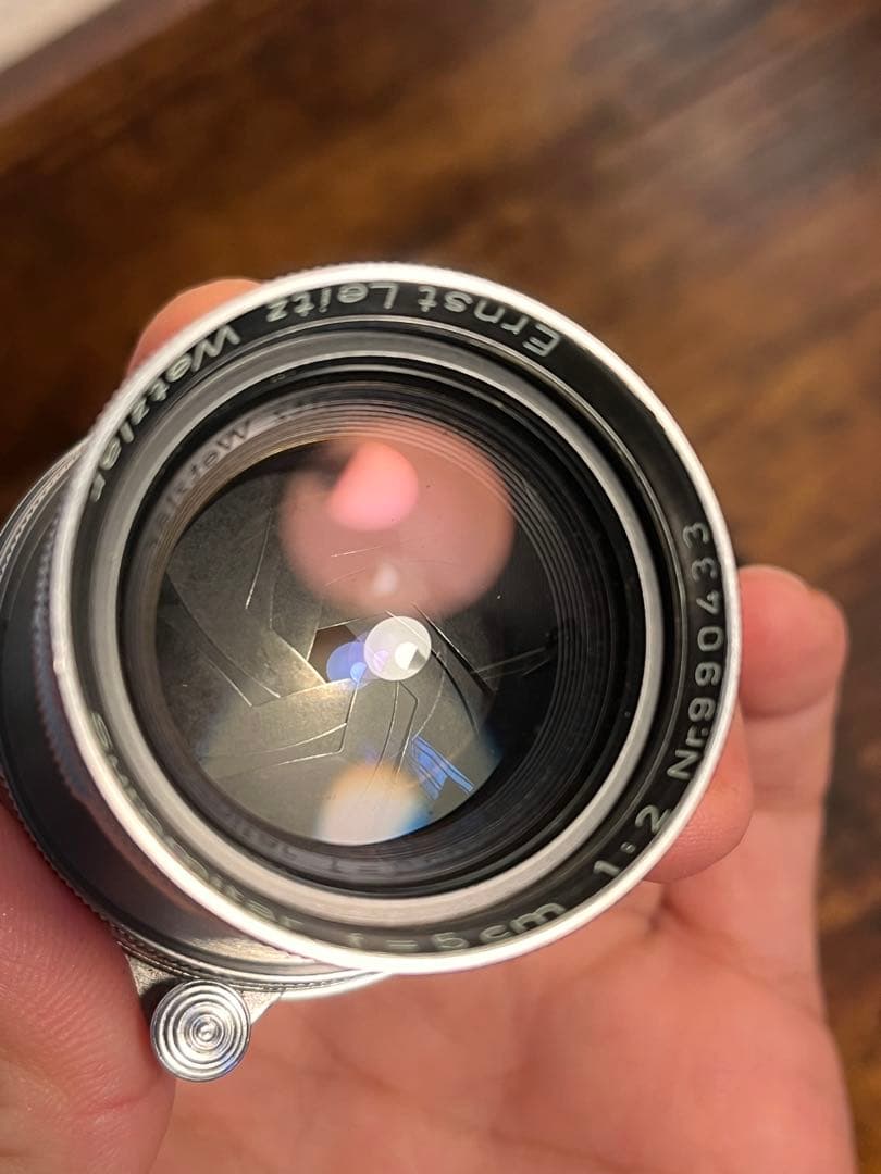 Leica Summitar 50mm f2（後期型）レンズ