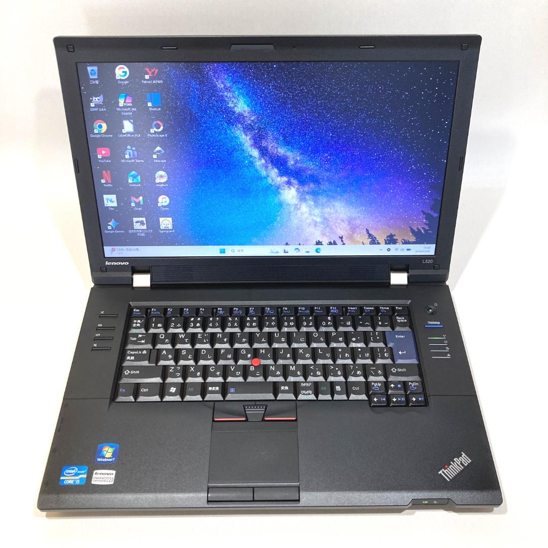 初心者✨快速・大画面・DVD・大容量✨黒✨すぐ使えるノートパソコン◇T481-3