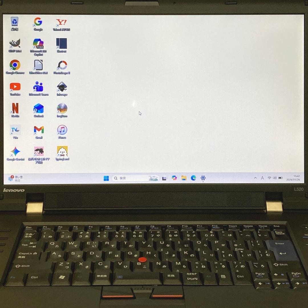 初心者✨快速・大画面・DVD・大容量✨黒✨すぐ使えるノートパソコン◇T481-3