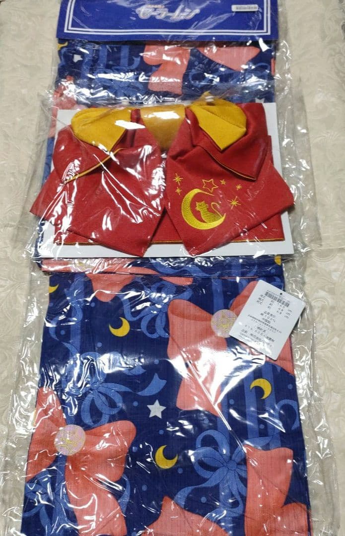 確認用　セーラームーン 浴衣・帯セット