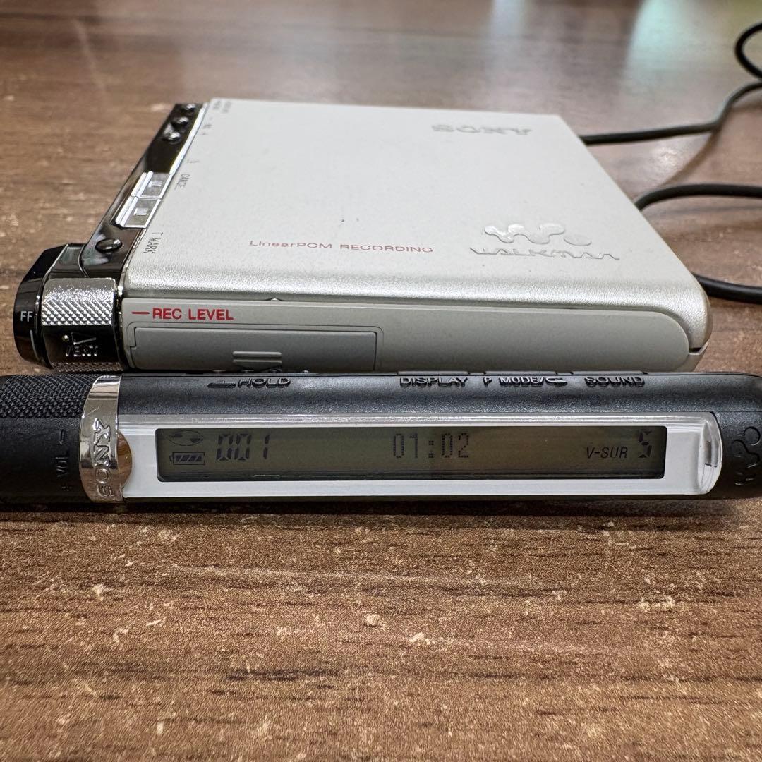 SONY ポータブルMDレコーダー