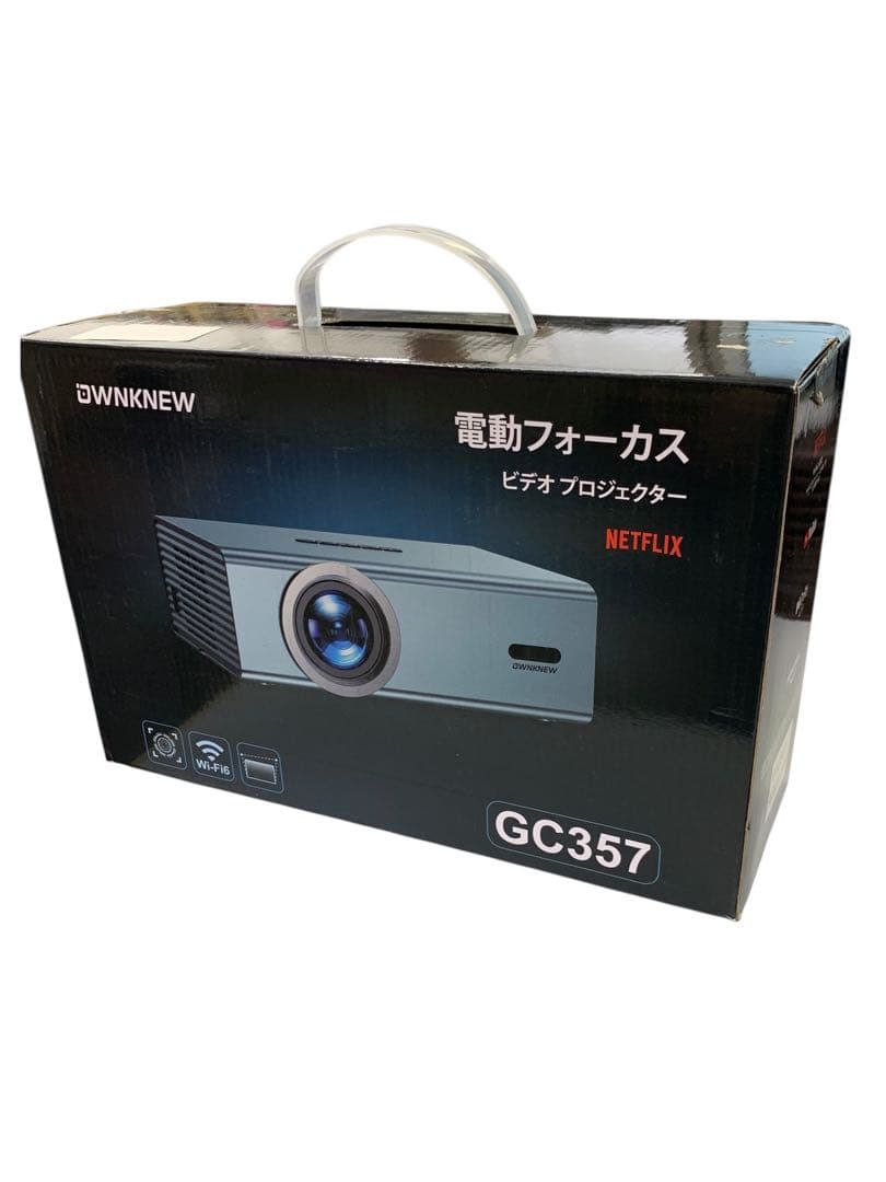 【開封 未使用】OWNKNEW プロジェクター GC357 ホームプロジェクター