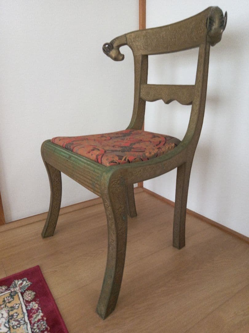 装飾的な西洋家具の椅子、アンティーク、希少価値