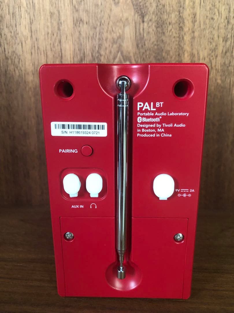 Tivoli Audio PAL BT Gen.2レッド