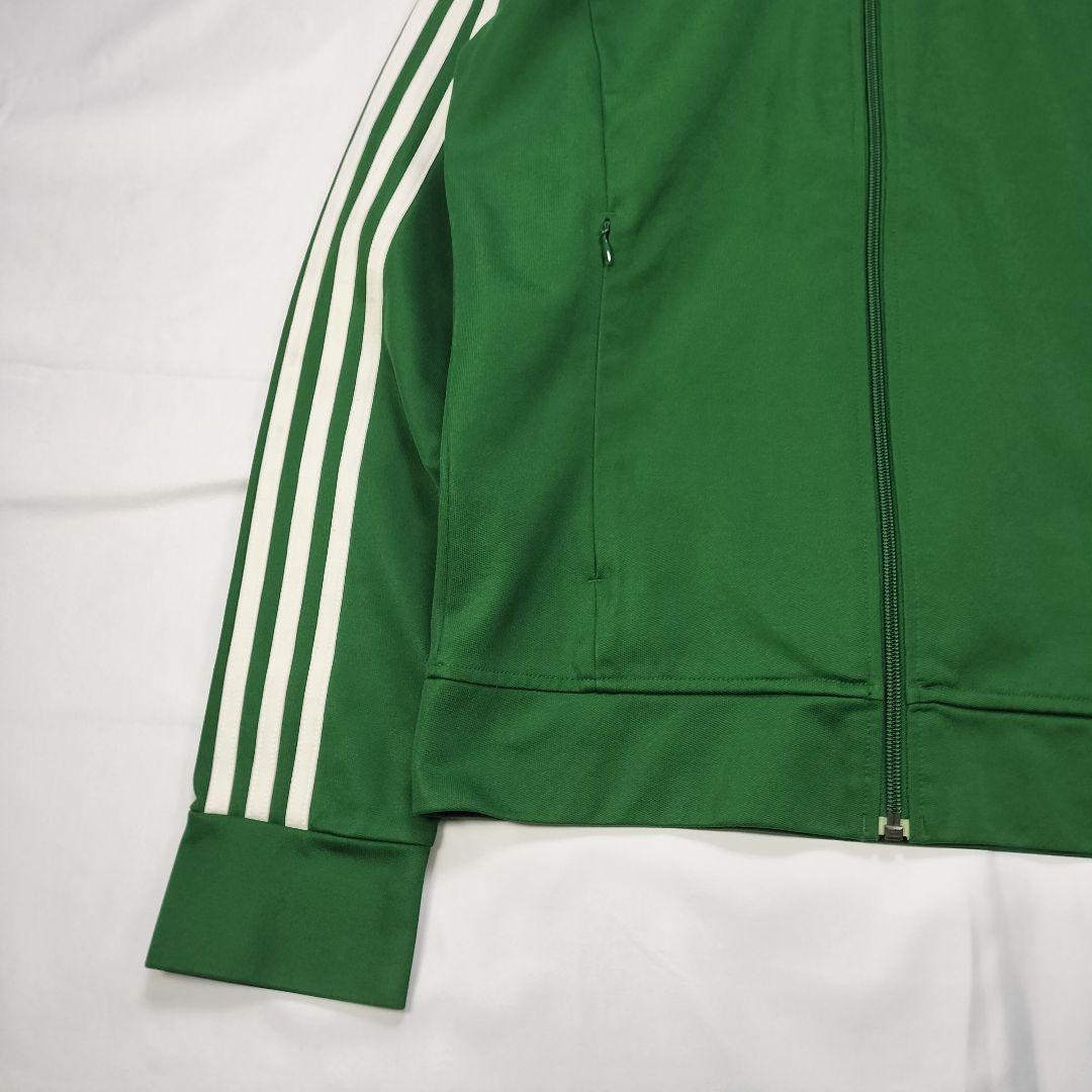 ★人気　アディダス　トラックジャケット　ヨーロッパ　ジャージ　グリーン　L