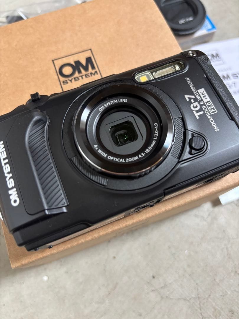 【極美品】OM SYSTEM TG-7 コンパクトデジタルカメラ