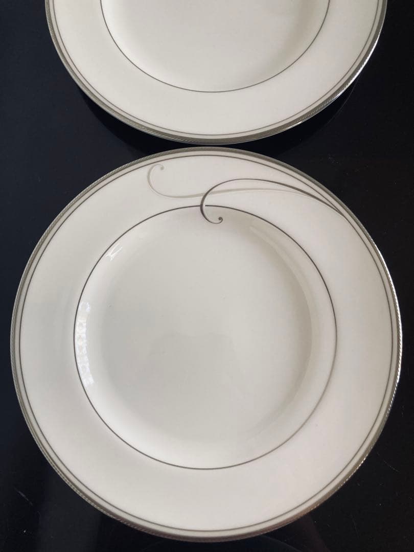 未使用◆ノリタケ　プラチナウェイブ　トリオ　4客セット12ピース