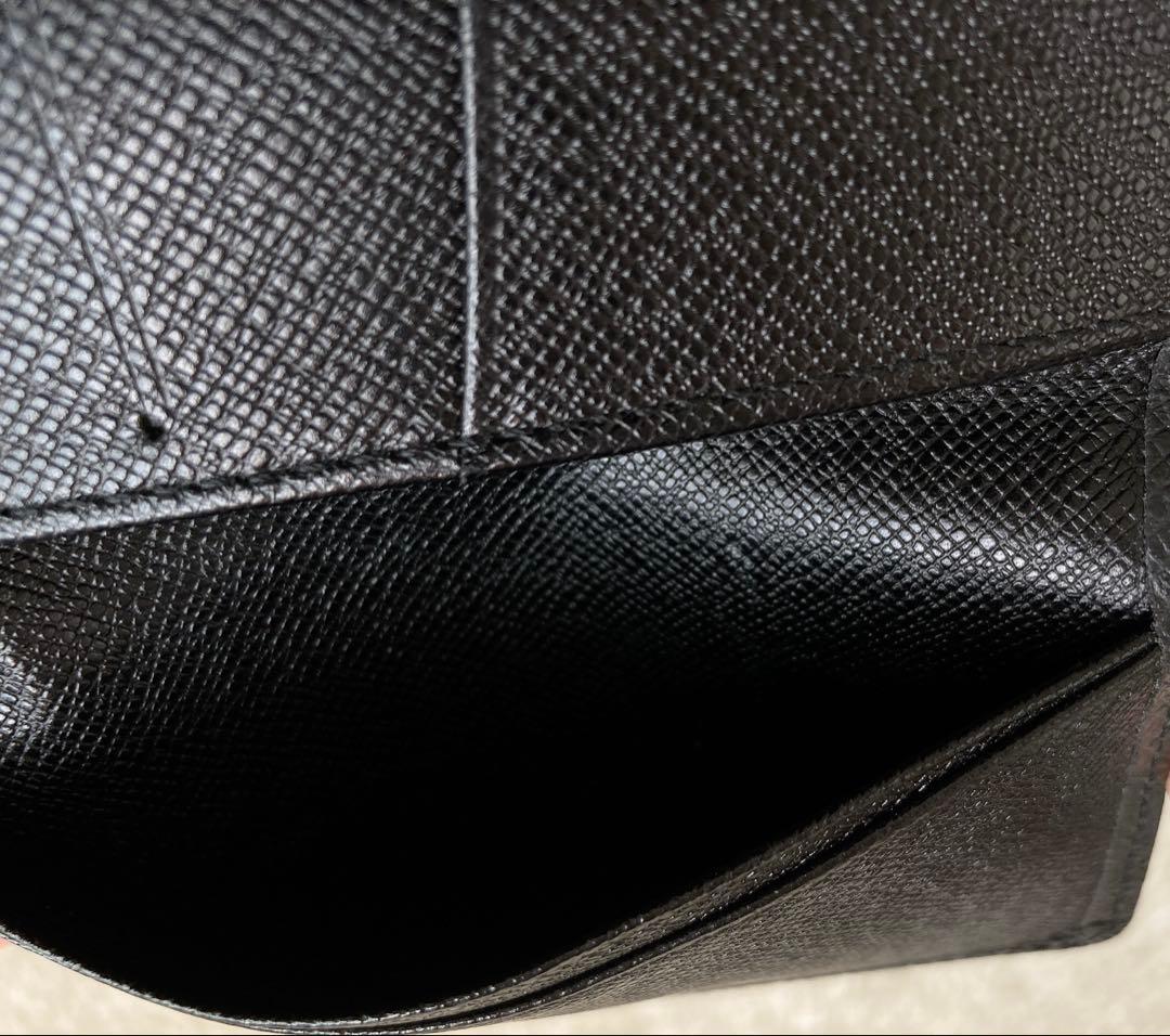 Louis Vuitton タイガライン　ブラック 名刺入れ　おまけ紙袋付き
