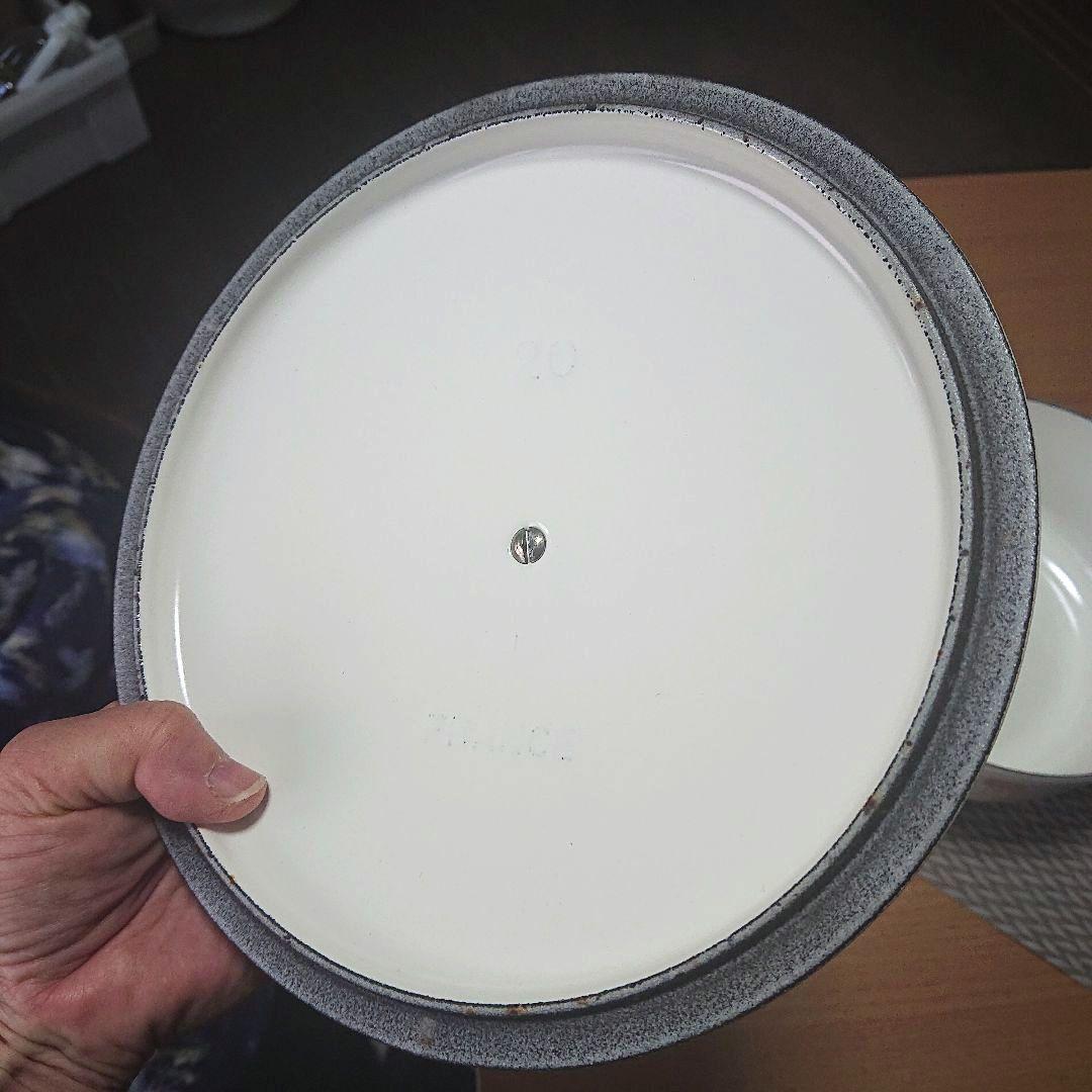 レア【中古】ペタル、ロンド２０cm【ルクルーゼ】ココット、限定品