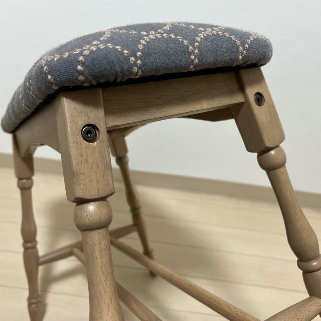 ミナペルホネン スツール タンバリン スリム 【グレー/ブルー】 椅子 ベンチ