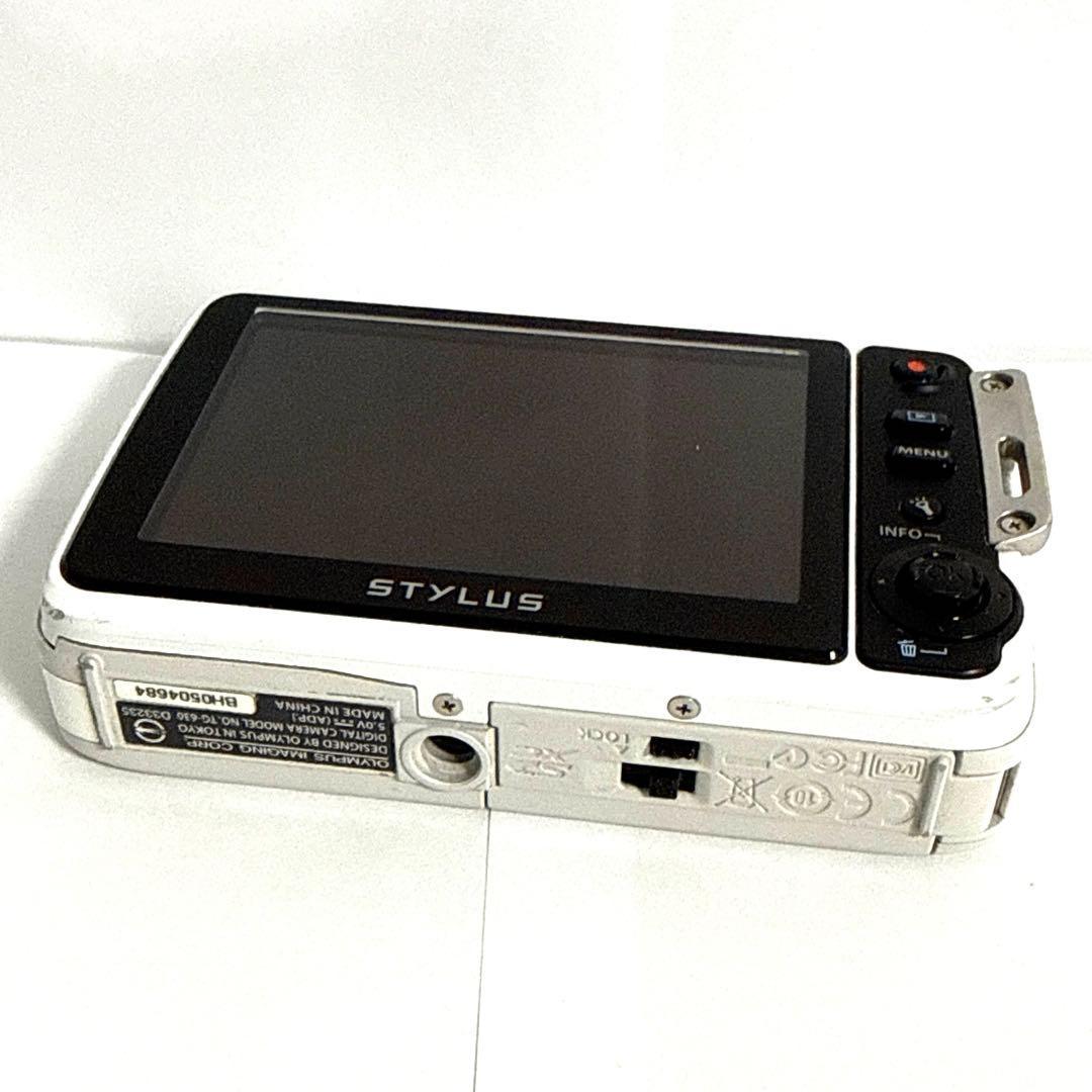☆軽量コンパクト☆OLYMPUS STYLUS TG-630 ホワイト☆