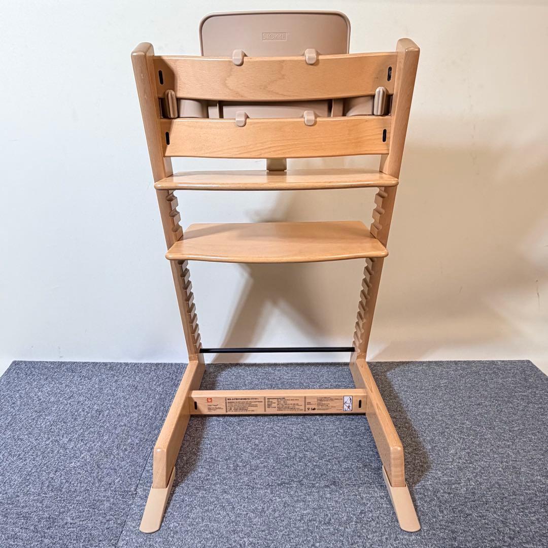 極美品!!組み立てたまま発送♪ストッケ トリップトラップ ナチュラル シリアル6