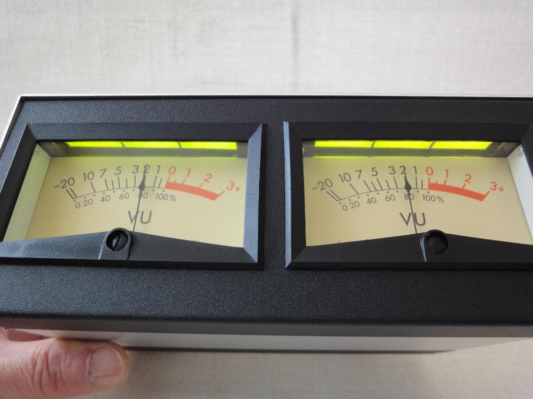 自作ステレオVUメーター193号機（ヤマキFYR-22L）