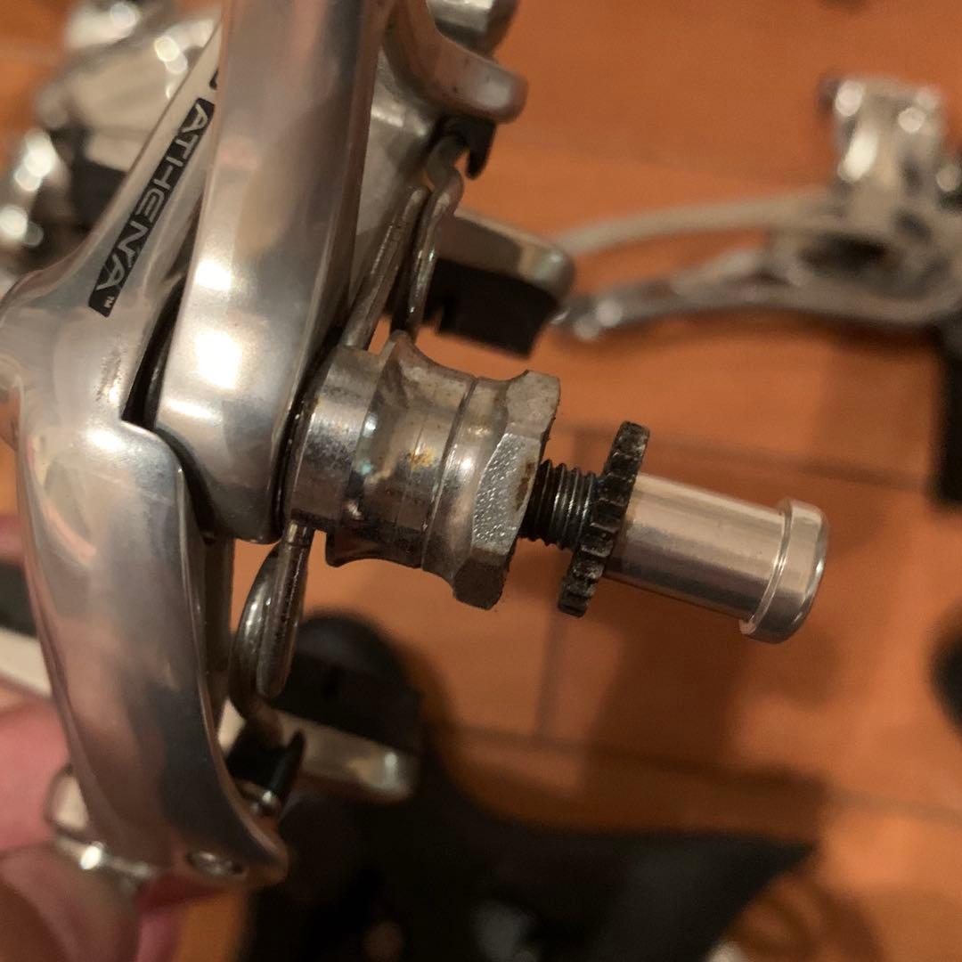 Campagnolo Athena カーボンxアルミ　コンポセット