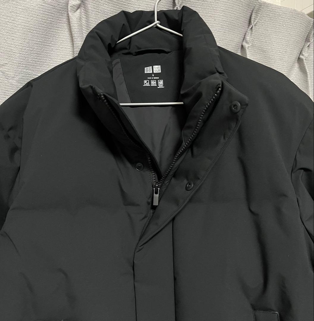 UNIQLO シームレスダウンジャケット　ブラック　Sサイズ
