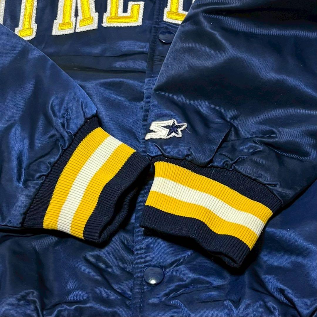USA製　90s STARTER スターター　ノートルダム　スタジャン
