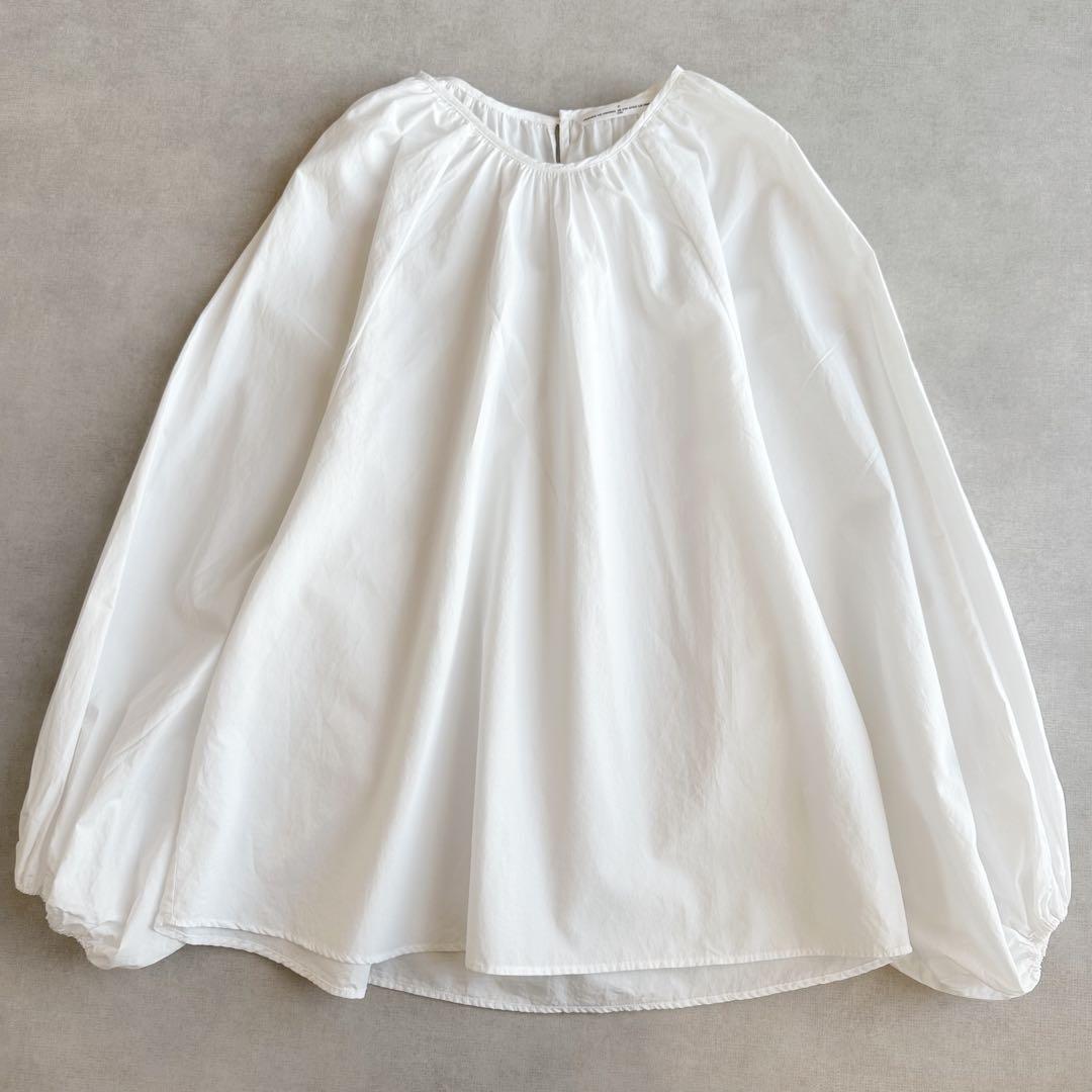 美品▲Deuxieme Classe///ラグランスリーブブラウス▲ホワイト
