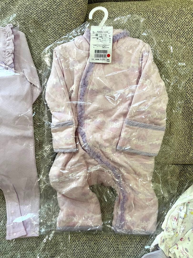 【専用です】メゾピアノ　ロンパース　パジャマ　長袖上下　セット