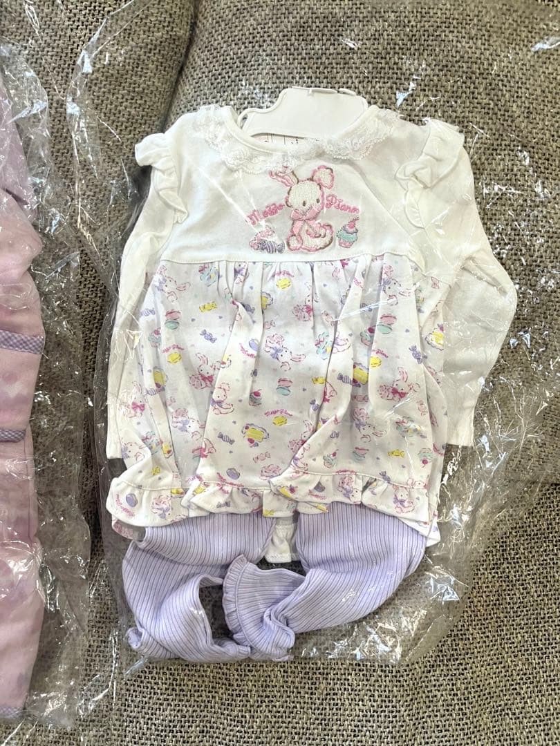 【専用です】メゾピアノ　ロンパース　パジャマ　長袖上下　セット