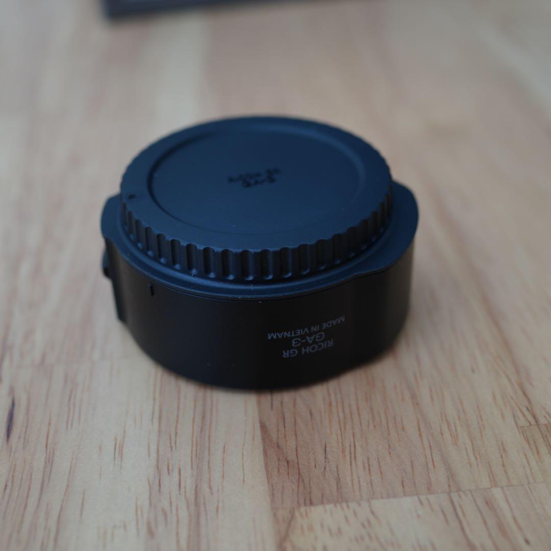 ほぼ未使用　RICOH GR IV コンパクトデジタルカメラ　レンズアダプタ付き