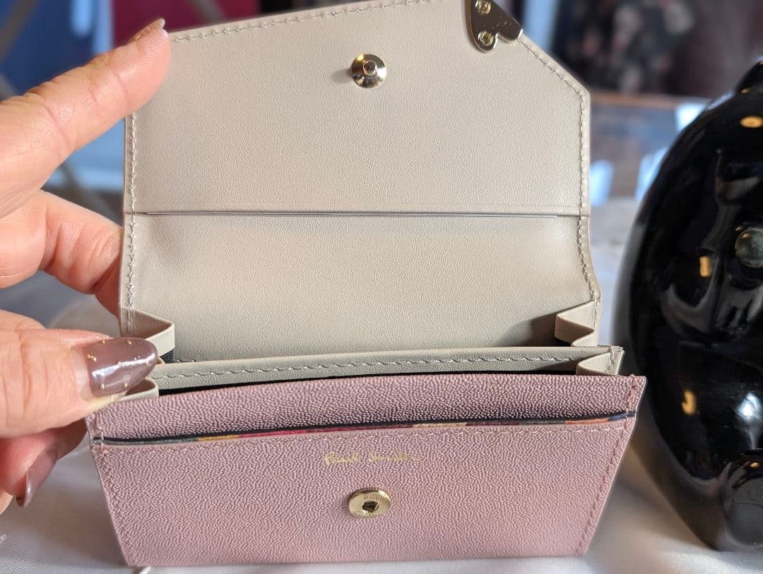 ポール・スミス　名刺入れ ピンク